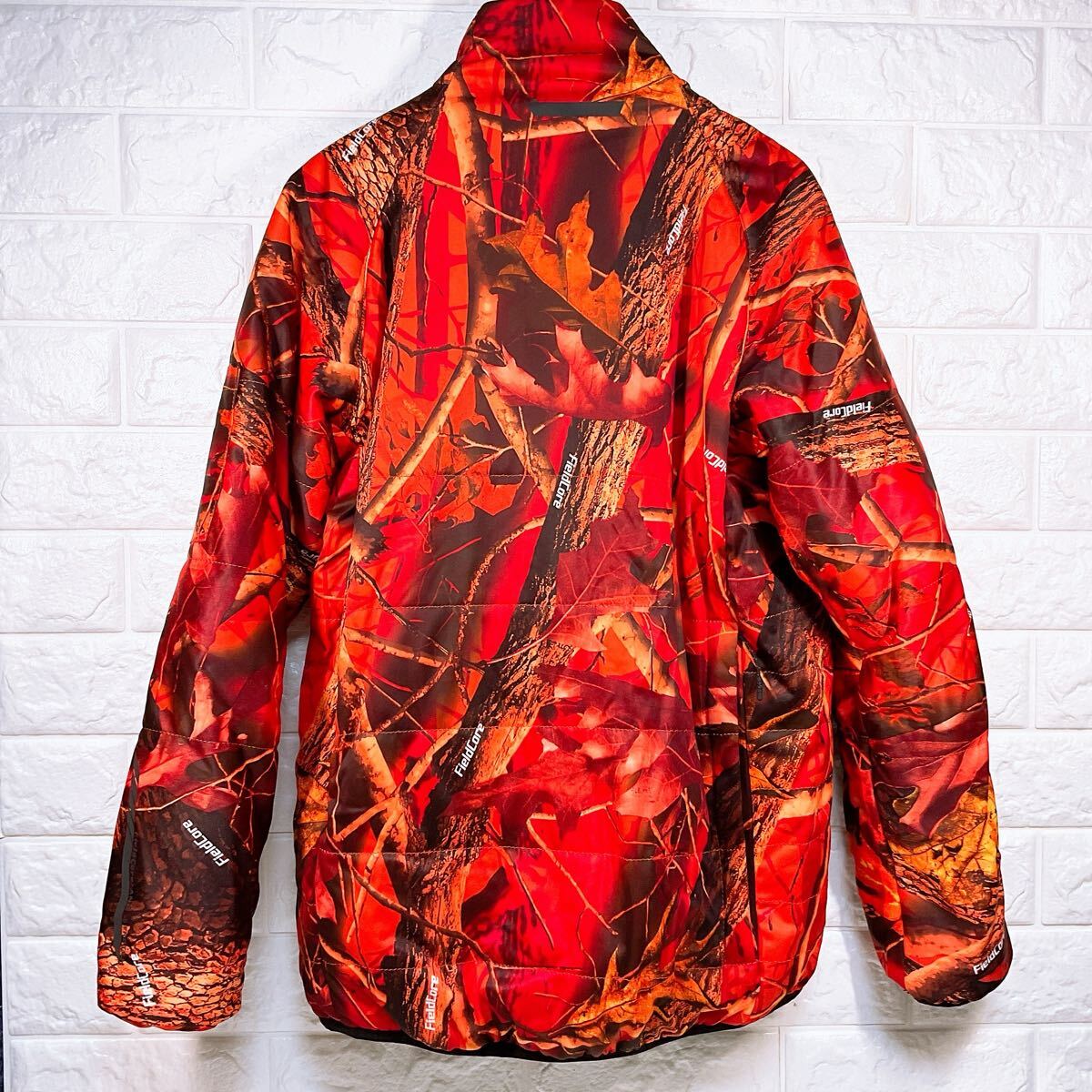 新品 ワークマン AERO STRETCH ブルゾン Sサイズ ハンティングオレンジ_画像4