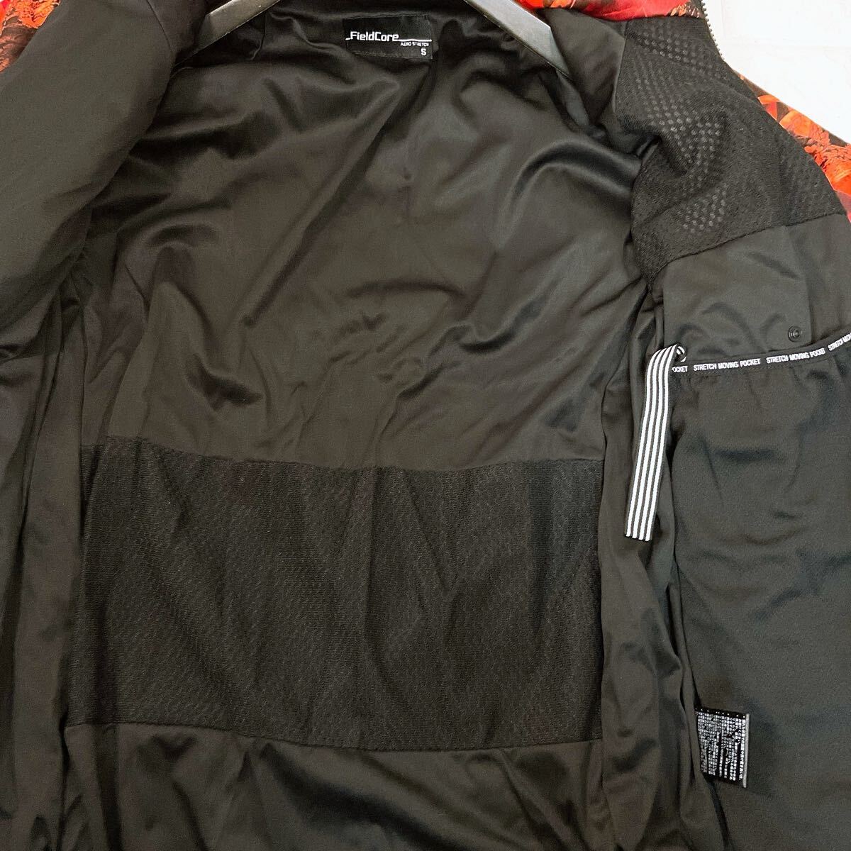 新品 ワークマン AERO STRETCH ブルゾン Sサイズ ハンティングオレンジ_画像8