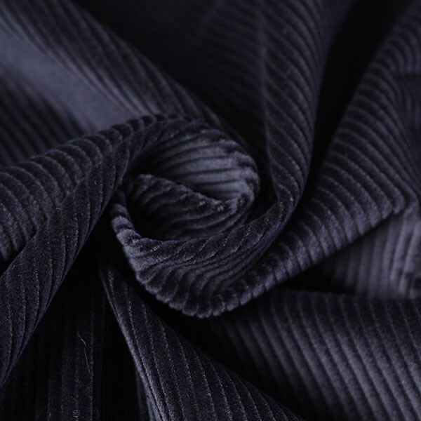 ♪コットンコーデュロイ中太 紺コーデュロイ 巾：150cm♪5.5m[5697]_画像1