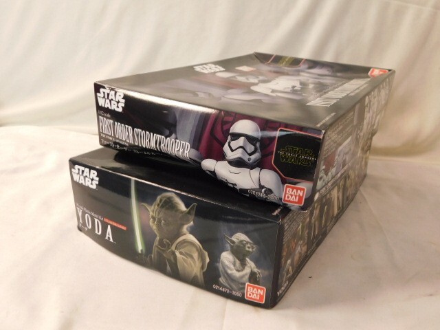 A790★未使用/STAR WARS/プラモデル2点セット★ヨーダ・1/6・1/12★ファースト・オーダー ストームトルーパー・1/12★送料820円〜_画像5