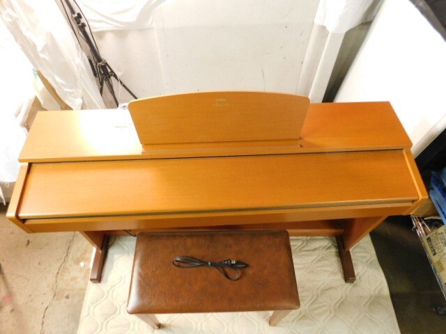 M５９★YAMAHA/ARius/YDP-160C /電子ピアノ/ DIGITAL PIANO/'08製/ヤマハ/アリウス/ピアノ/ブラウン系/椅子付き★引き取り歓迎_画像7