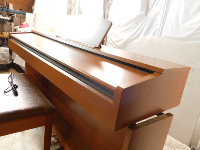 M５９★YAMAHA/ARius/YDP-160C /電子ピアノ/ DIGITAL PIANO/'08製/ヤマハ/アリウス/ピアノ/ブラウン系/椅子付き★引き取り歓迎_画像8