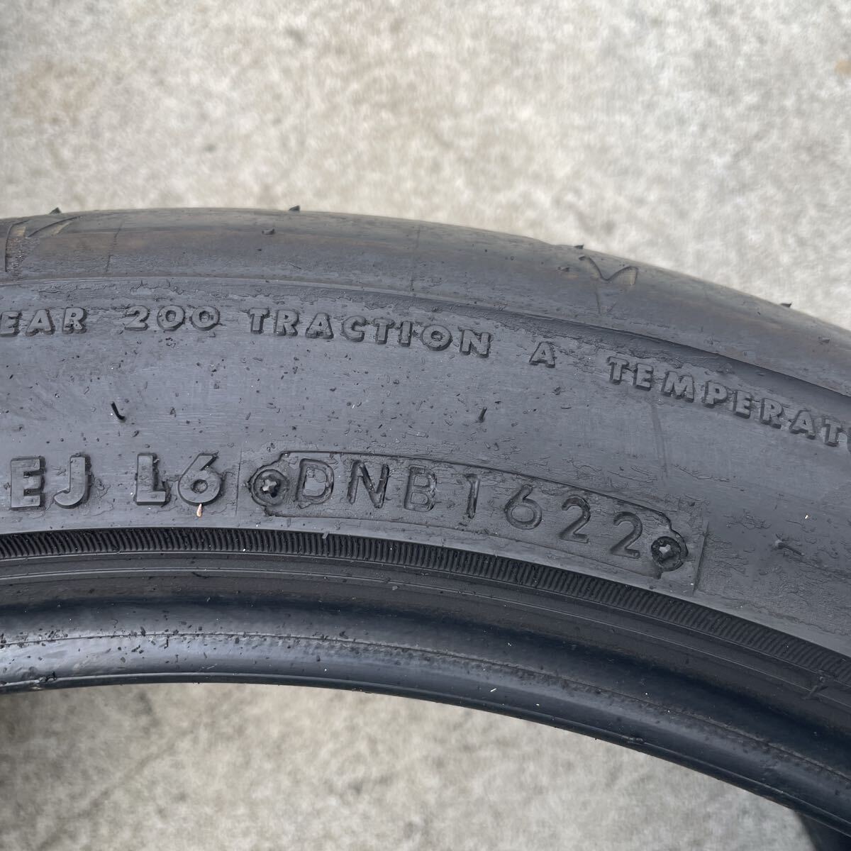  ポテンザ POTENZA RE-71RS 285/35R20 100W タイヤ 2本 溝約3mm 22年製 R35 GT-R サーキット練習 ドリフト練習用 ③_画像6