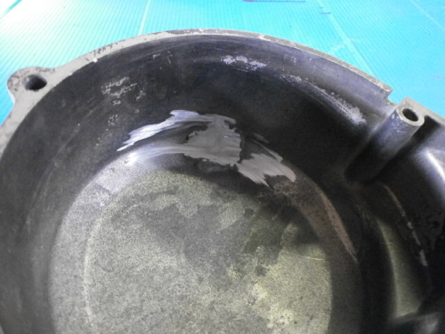 Yamaha RZ250 4L3 блок цилиндров покрытие * левый ремонт история есть утиль