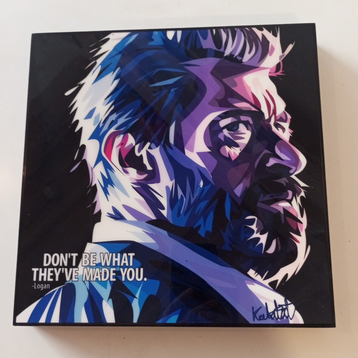 新品＆即決！ポップアートボード　ポップアートパネル　壁掛け: X-メン　ウルヴァリン　ローガン_画像1