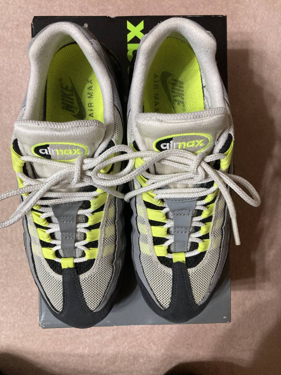 Nike air max 95 OG Neon Yellow(2020) イエローグラデ_画像2