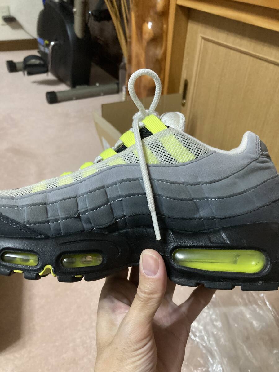 Nike air max 95 OG Neon Yellow(2020) イエローグラデ_画像5