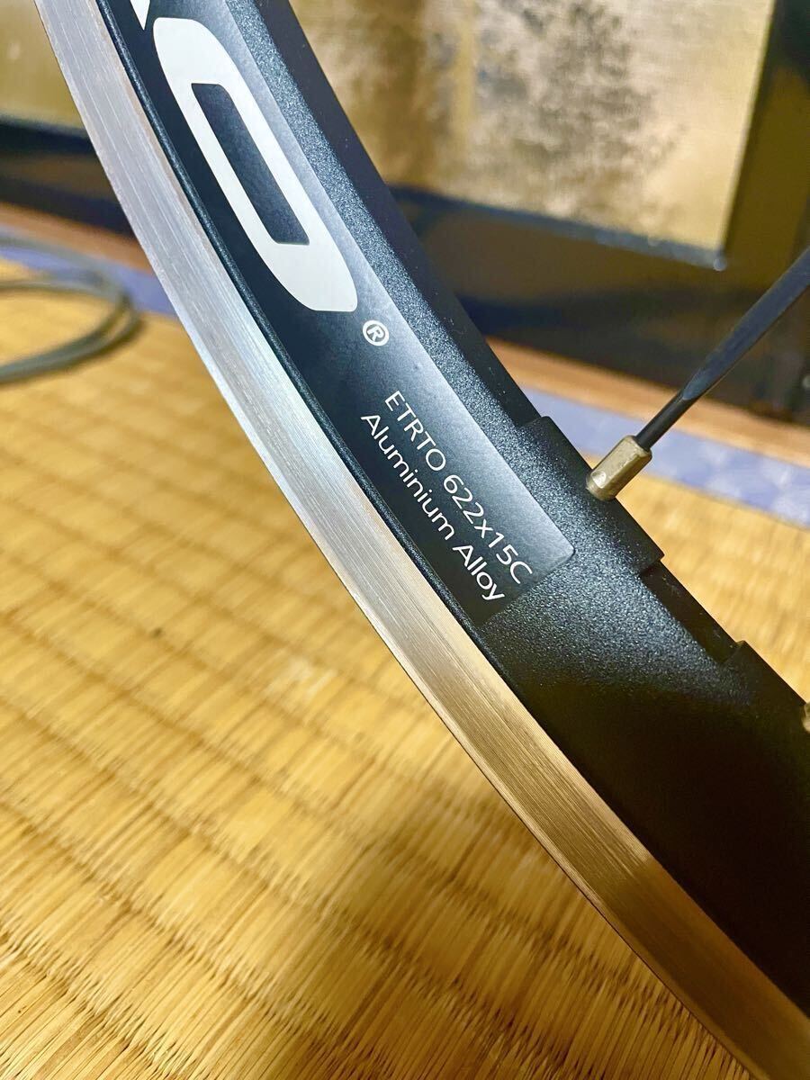 【高級！美品！】カンパニョーロ ゾンダ 700C ロード ホイール リムブレーキ MEGA G3 Campagnolo ZONDA カンパ_画像9