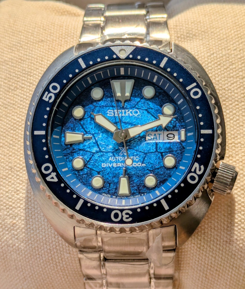 SEIKO 腕時計 セイコー PROSPEX U.S. SPECIAL EDITION キングタートル 自動巻き ダイバーズ200M メンズ SRPH59 アジアモデル　ブルー_画像1
