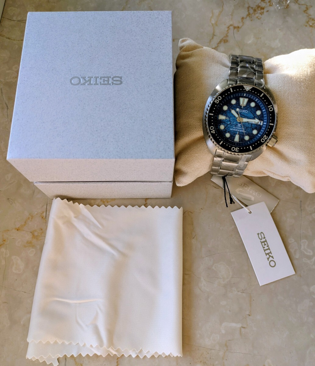 SEIKO 腕時計 セイコー PROSPEX U.S. SPECIAL EDITION キングタートル 自動巻き ダイバーズ200M メンズ SRPH59 アジアモデル　ブルー_画像10