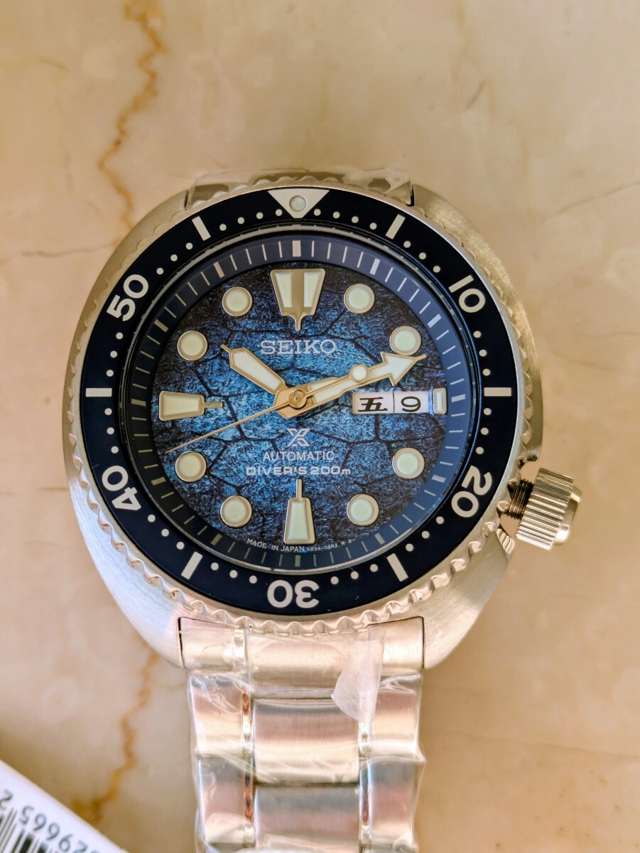 SEIKO 腕時計 セイコー PROSPEX U.S. SPECIAL EDITION キングタートル 自動巻き ダイバーズ200M メンズ SRPH59 アジアモデル　ブルー_画像5
