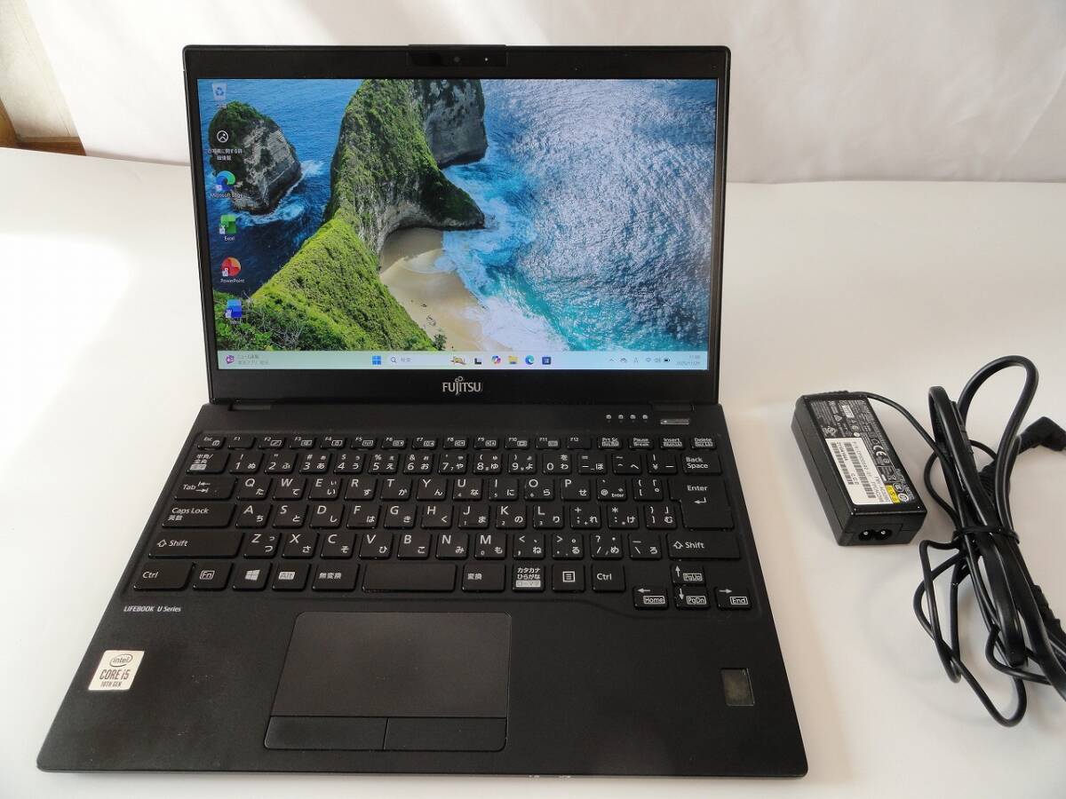 ☆☆お奨めOffice2021認証済おしゃれ③第10世代 富士通 LIFEBOOK U9310/E Core i5-10210U 1.7GHz/4コア/8GB SSD256GB 13.3インチ綺麗い☆☆_画像1