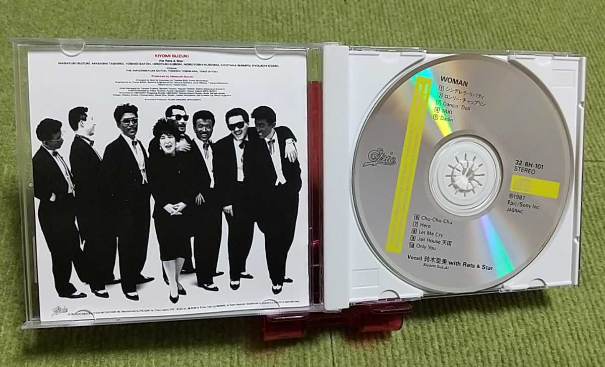 【名盤！】鈴木聖美 with ラッツ&スター WOMAN CDアルバム シンデレラリバティ ロンリーチャップリン TAXI 鈴木雅之 ベスト best_画像3