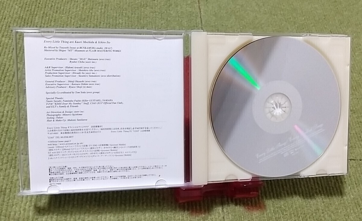 【名盤！】Every Little Thing Every Ballad Songs ベストCDアルバム Time goes by fragile 愛のカケラ All along One sure best 持田香織 _画像3