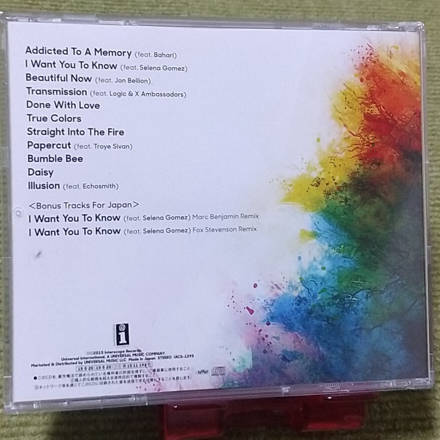【名盤】ZEDD TRUE COLORS 国内盤 ゼッド トゥルーカラーズ CDアルバム I Want You To Know feat. Selena Gomez Beautiful Now ベスト best_画像3