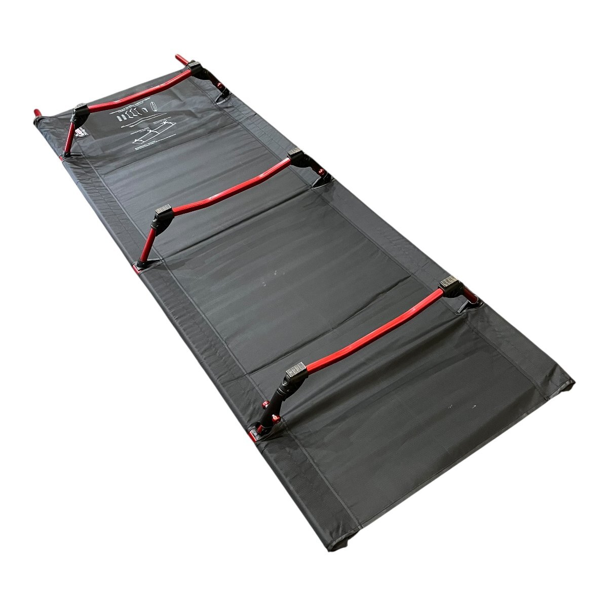 中古●ALPIDEX/ アルピデックス●コット 軽量 コンパクト 寝具 アウトドア キャンプ ~120㎏ 登山 キャンプ 札幌_画像2