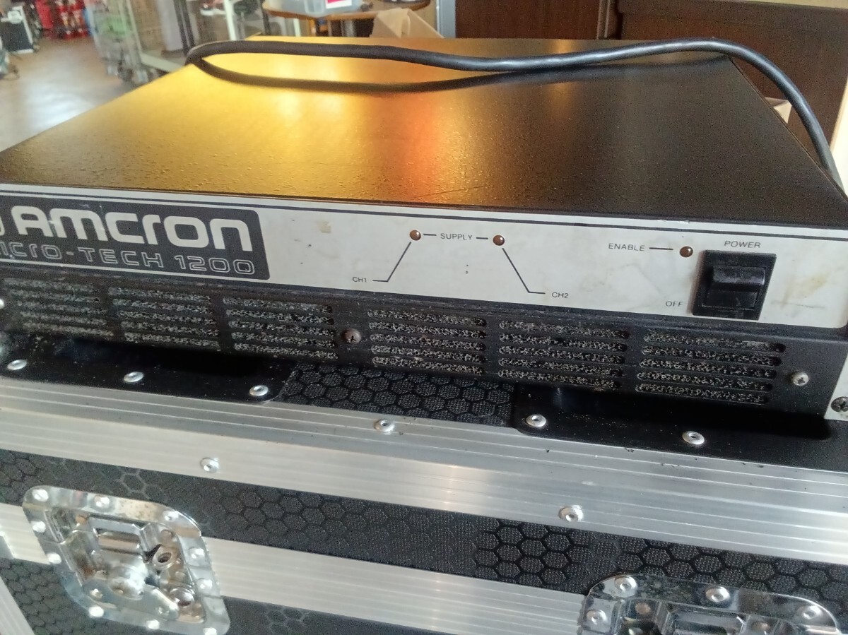 *PA оборудование crown amcron MICRO-TECH 1200 рабочий товар б/у 