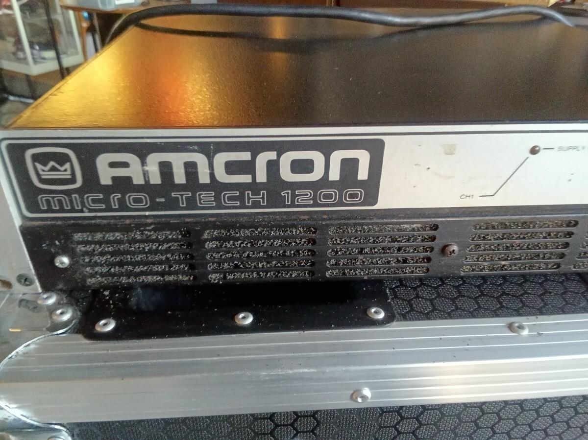 *PA оборудование crown amcron MICRO-TECH 1200 рабочий товар б/у 