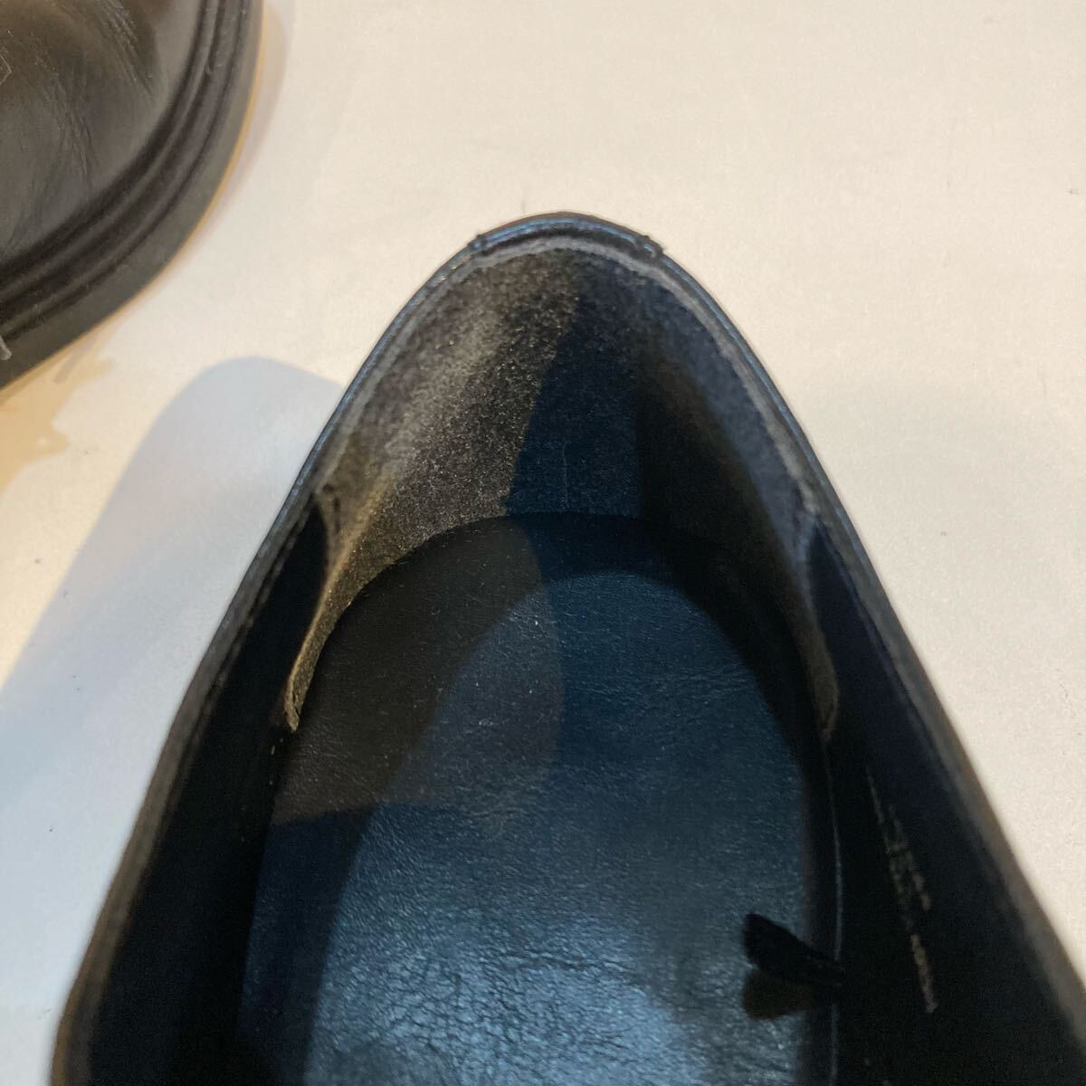 11【15963】GU リアルレザー　ダービーシューズ　25.5㎝_画像7