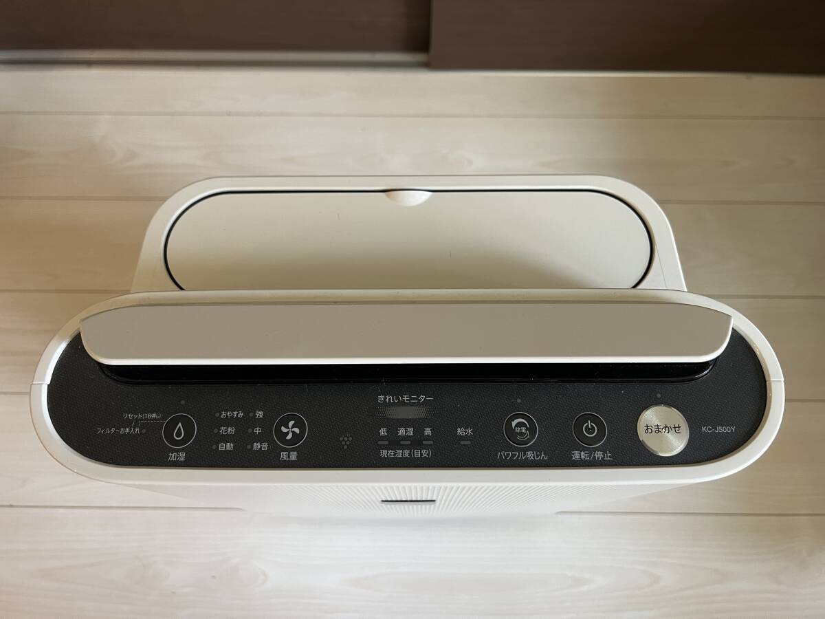 *SHARP sharp увлажнение очиститель воздуха KC-J500Y-W 2019 год производства A*