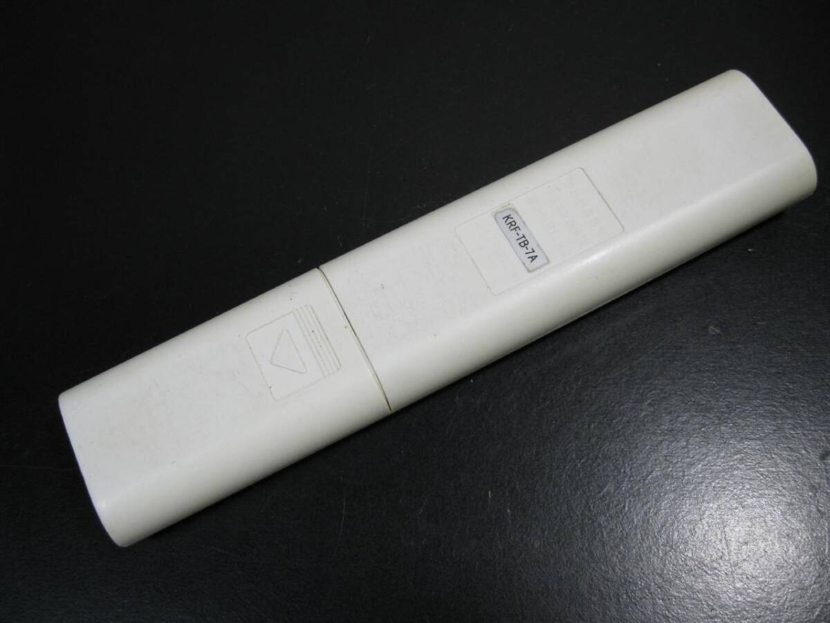 2☆KOIZUMI/小泉 照明用リモコン KRF-TB-7A☆2若干の黄ばみ有り_画像3