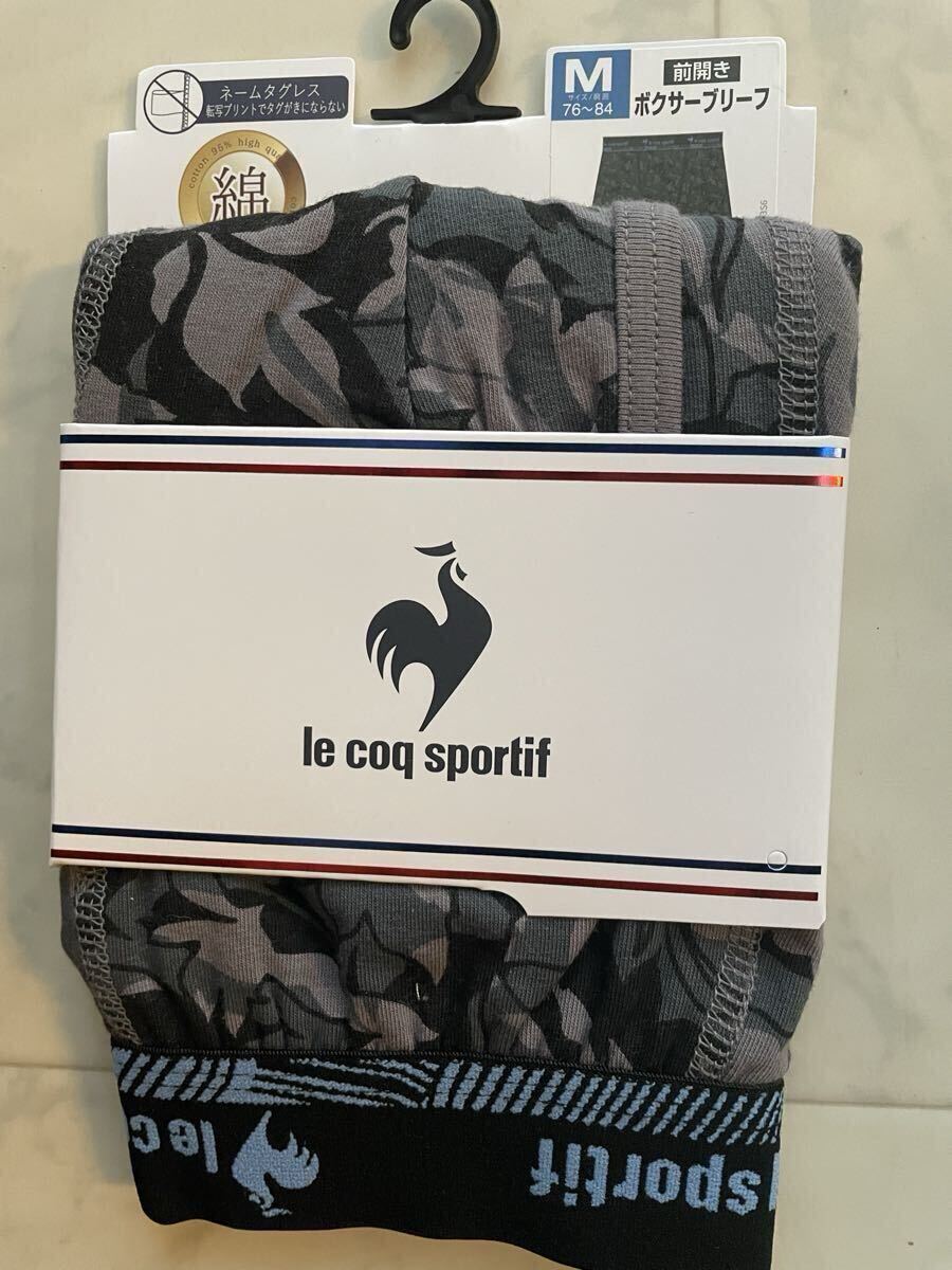 新品　le coq sportif ボクサーブリーフ　3枚　セット　サイズ　Ｍ　ボクサーパンツ ルコック_画像3