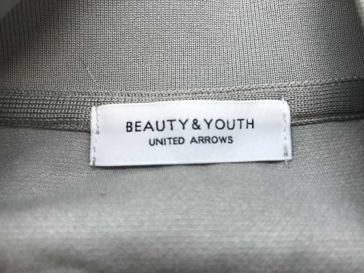 ユナイテッドアローズ BEAUTY&YOUTH UNITED ARROWS セレショ系 アーバンストリート ジップアップ ブルゾン ジャケット メンズ S グレー_画像2
