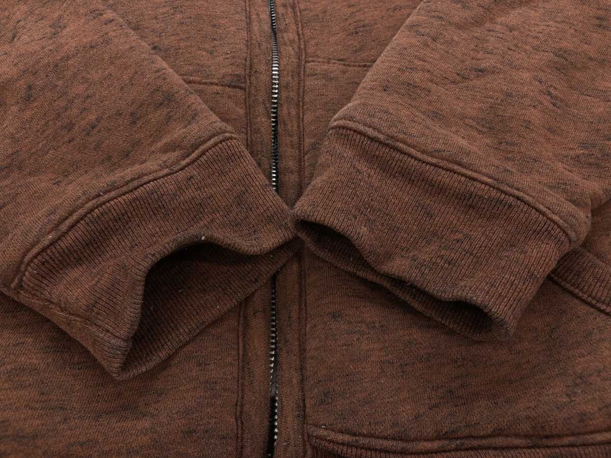  Hollister Hollister American Casual Surf Street Zip выше тренировочный Parker жакет мужской обратная сторона боа хлопок смешивание L. чай цвет 