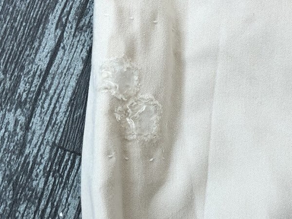 RAGEBLUE レイジブルー メンズ 胸ポケット カラー長袖シャツ L ライトグレージュ_画像3