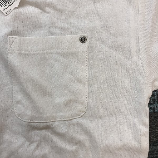 訳あり新品タグ付き!GLOBAL WORK グローバルワーク キッズ 胸ポケット 半袖Tシャツ 大きいサイズ XL(120-130) 白_画像3