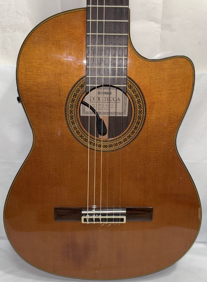 * YAMAHA Yamaha CGX171CCA классическая гитара ere струна гитара мягкий чехол имеется 
