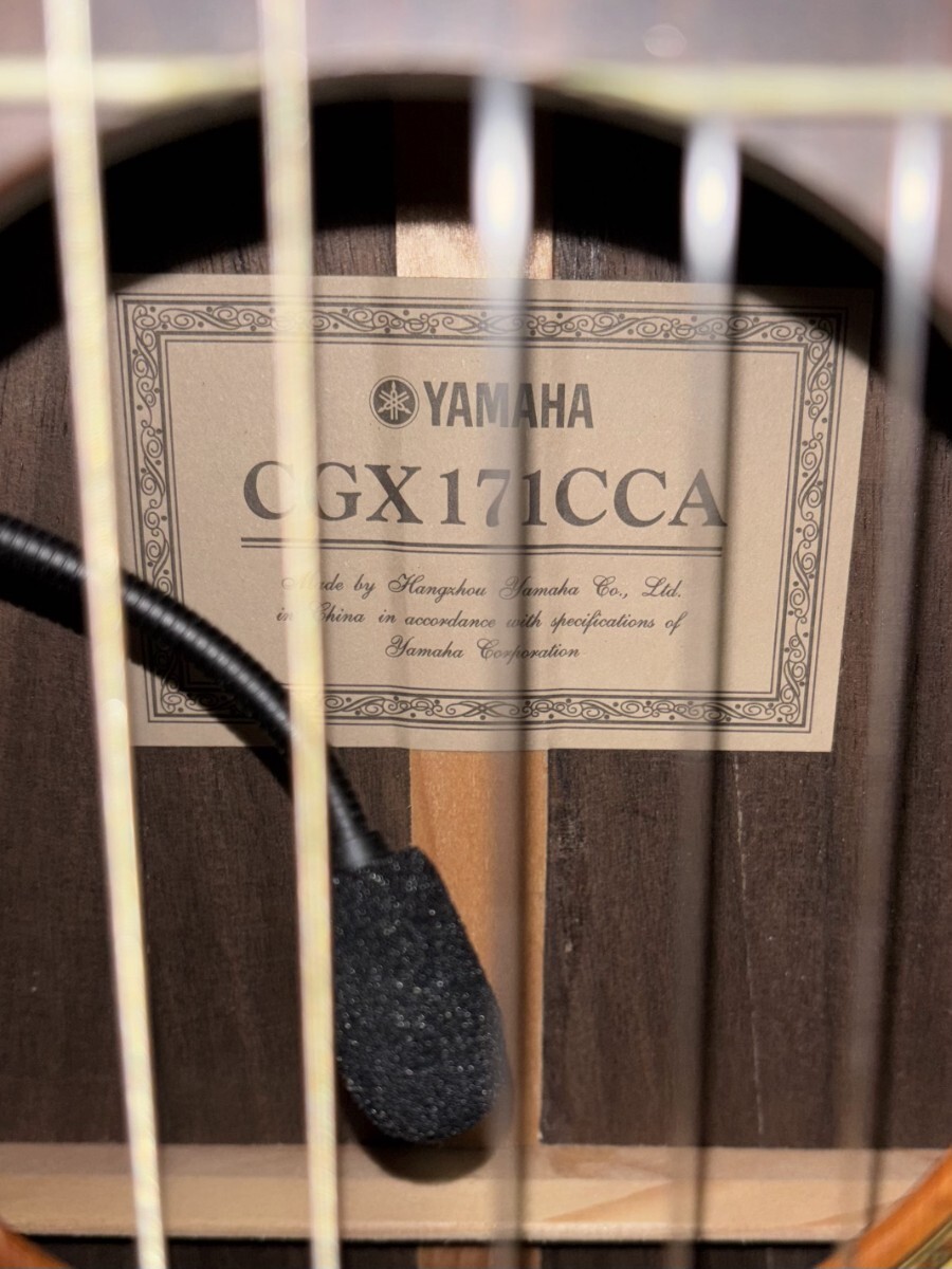 * YAMAHA Yamaha CGX171CCA классическая гитара ere струна гитара мягкий чехол имеется 