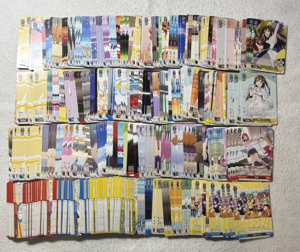 ヴァイスシュヴァルツ　ラブライブ！虹ヶ咲学園スクールアイドル同好会　ノーマルカード500枚以上まとめ売り ※4　同梱包可_画像1