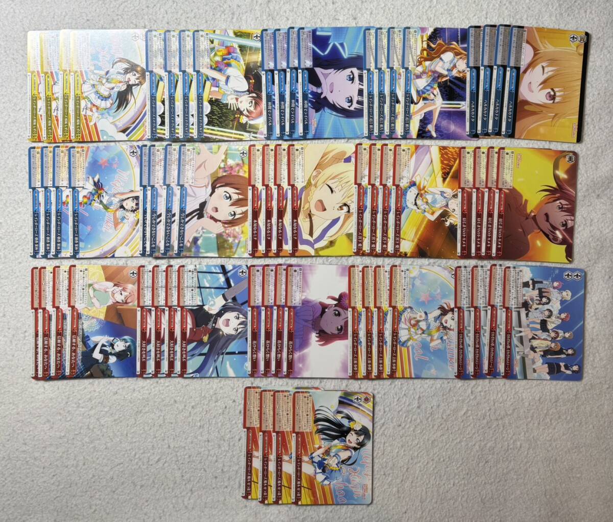 ヴァイスシュヴァルツ　ラブライブ！虹ヶ咲学園スクールアイドル同好会　ノーマルカード500枚以上まとめ売り ※4　同梱包可_画像9