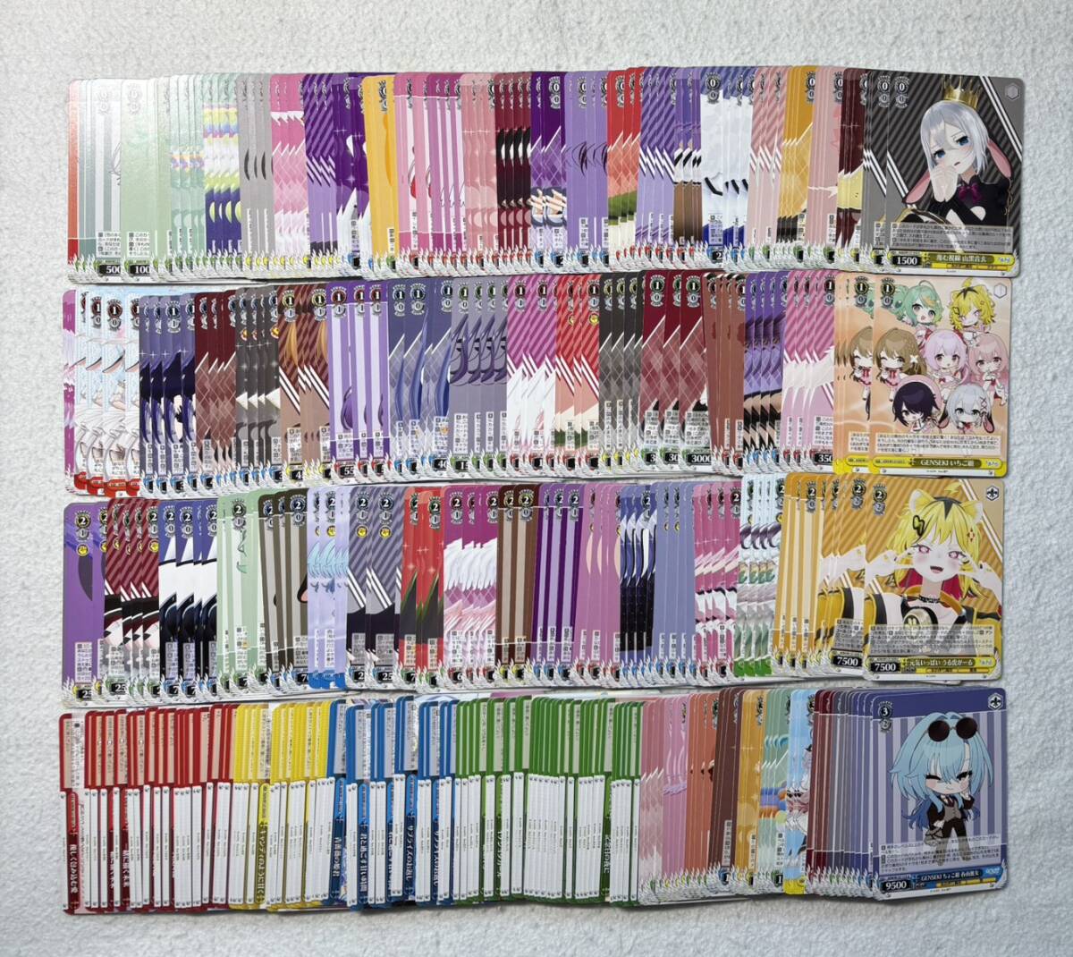 ヴァイスシュヴァルツ　あおぎり高校　ノーマルカード300枚まとめ売り　※4　同梱包可_画像1