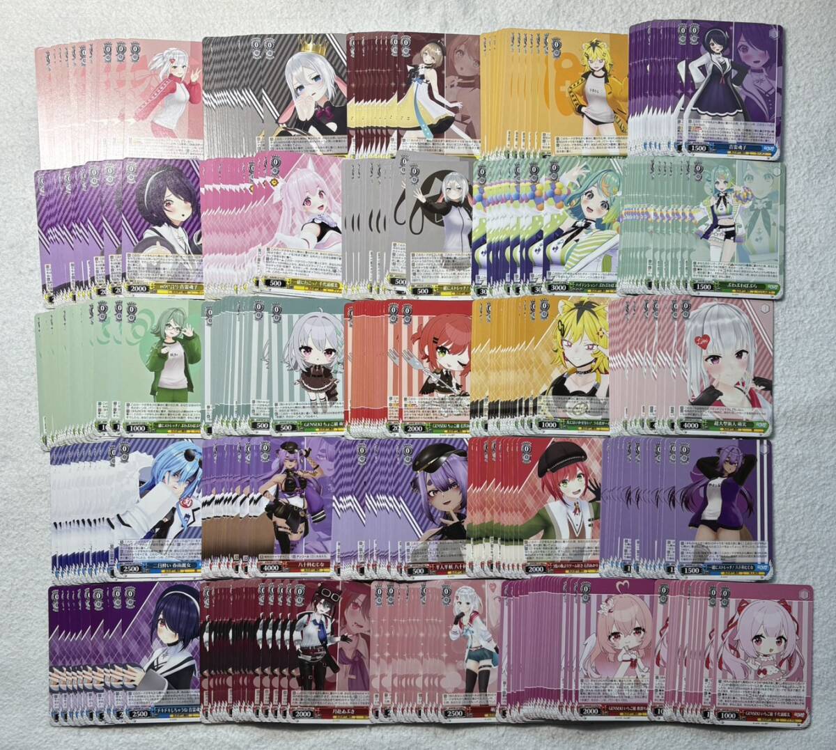 ヴァイスシュヴァルツ　あおぎり高校　キラカード、ノーマルカード大量まとめ売り　同梱包可_画像4