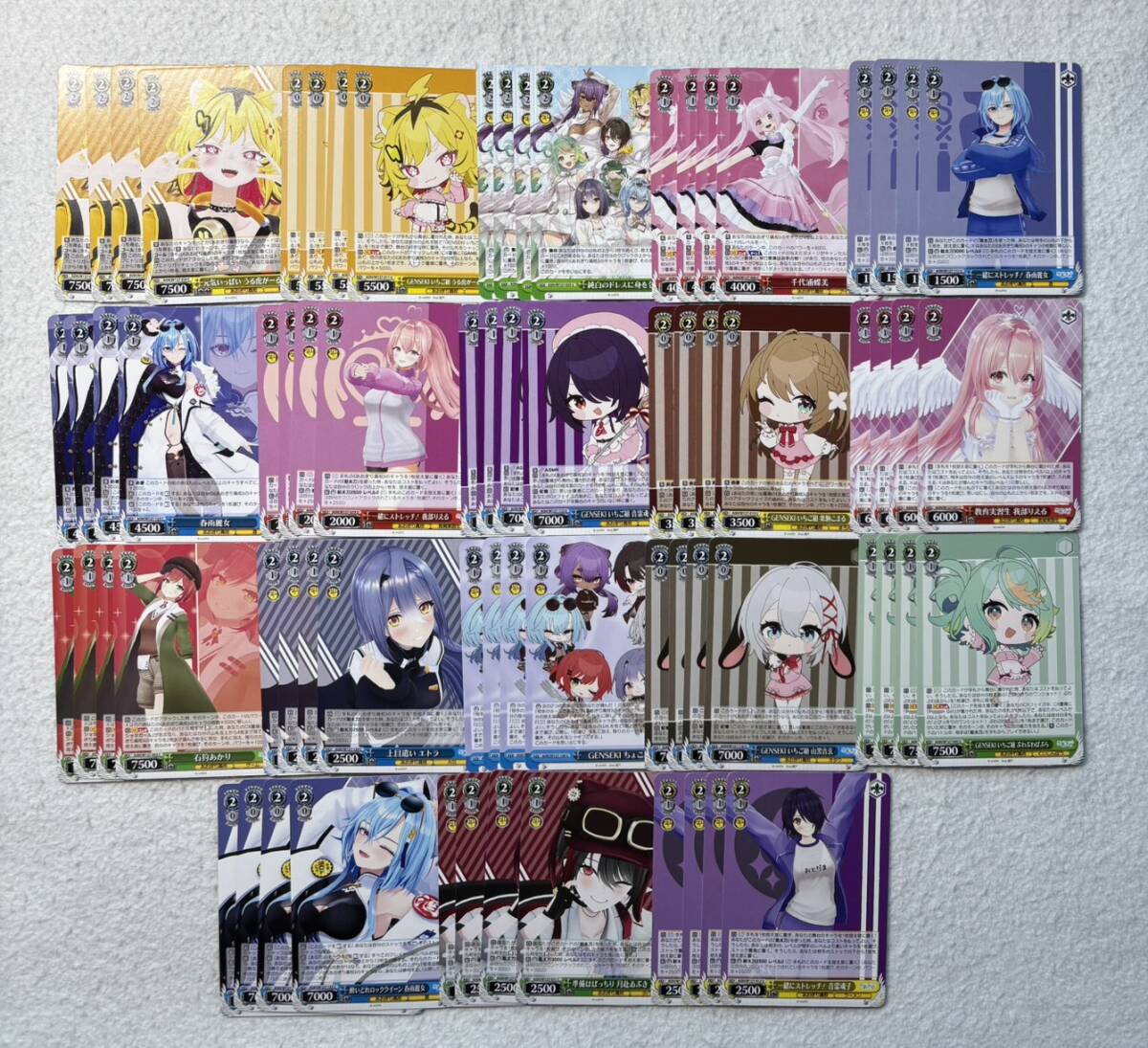 ヴァイスシュヴァルツ　あおぎり高校　ノーマルカード300枚まとめ売り　※4　同梱包可_画像4