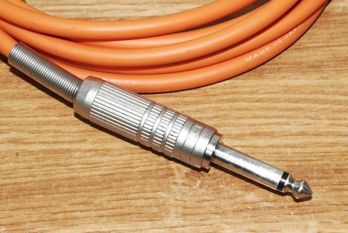 ♪GS-6 CANARE CABLE 1805ギターシールドケーブル３ｍ【12】♪_画像4
