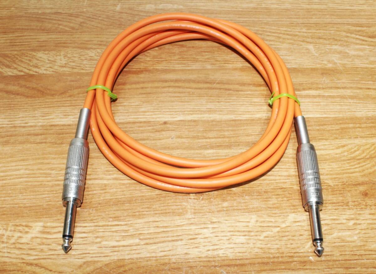 ♪GS-6 CANARE CABLE 1805ギターシールドケーブル３ｍ【12】♪_画像2