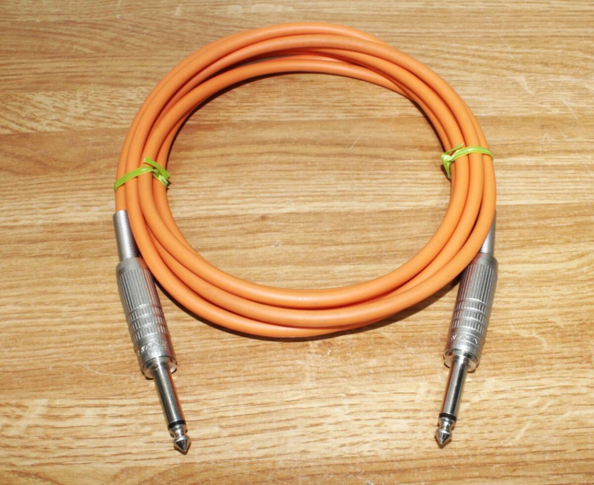 ♪GS-6 CANARE CABLE 1805ギターシールドケーブル３ｍ【12】♪_画像1