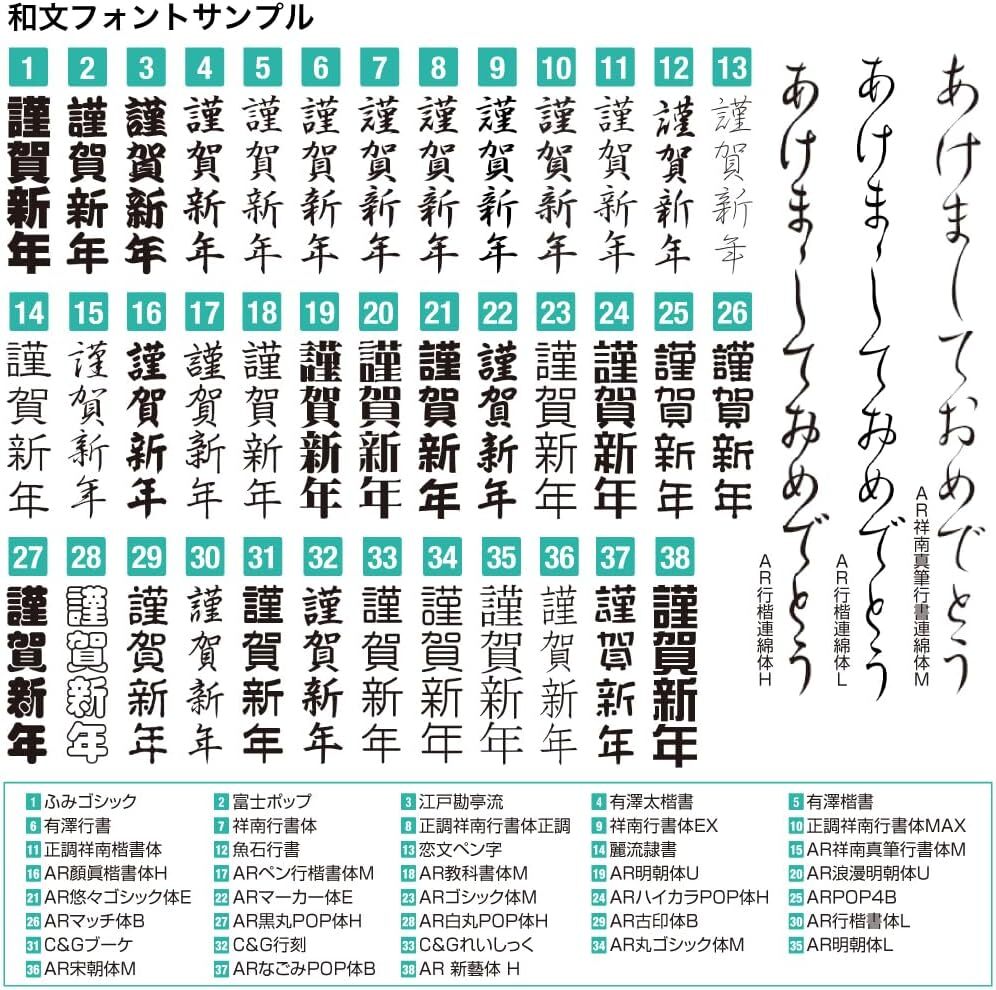 筆ぐるめ 32 2025年版 宛名印刷・住所録プラス(最新版)_画像5