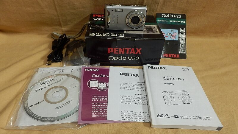 ☆PENTAX デジタルカメラ Optio V20☆_画像1