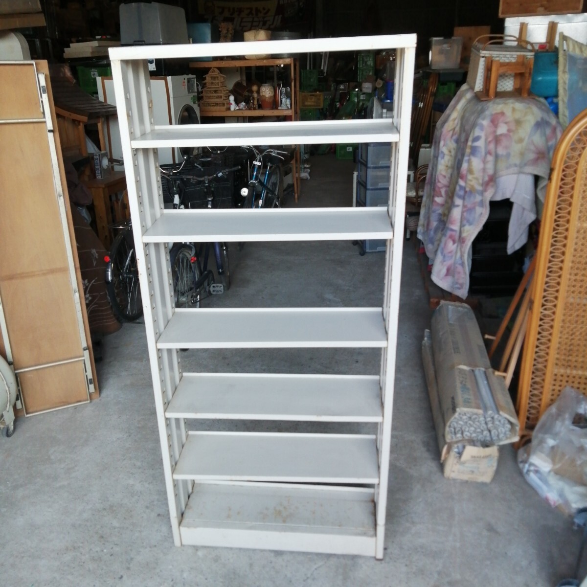  Saga departure Восток офисная работа контейнер прохладный подставка документы полки стальная стойка античный место хранения полки высота настройка возможность Showa ( примерно высота 1800×805×252mm)