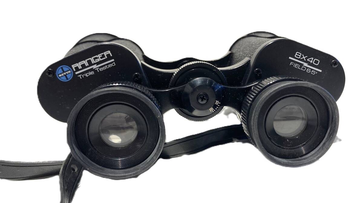 双眼鏡まとめ　3点　COSMO WING 15X-70X70mm　RANGER 8X40　BINOPET 8X30　ジャンク_画像7