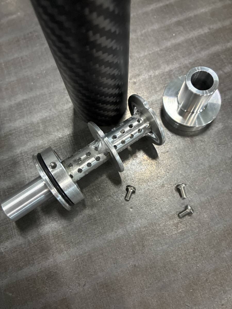 カーボンサイレンサー　45クラス（分解式）_画像3