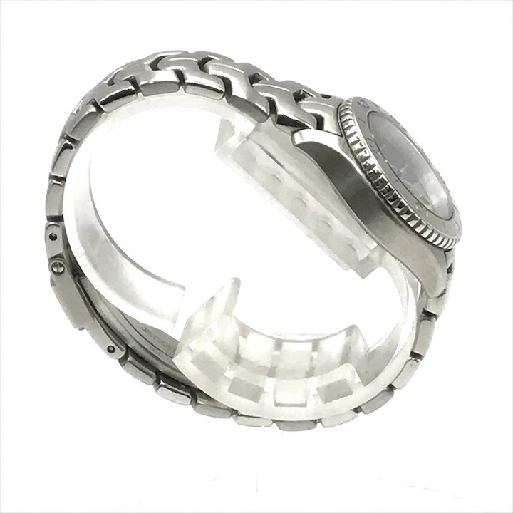 美品 TAGHEUER タグホイヤー LINK リンク 200METERS WJ1316 シェル文字盤 レディース 腕時計 クオーツ 稼働品 シルバー r197_画像5