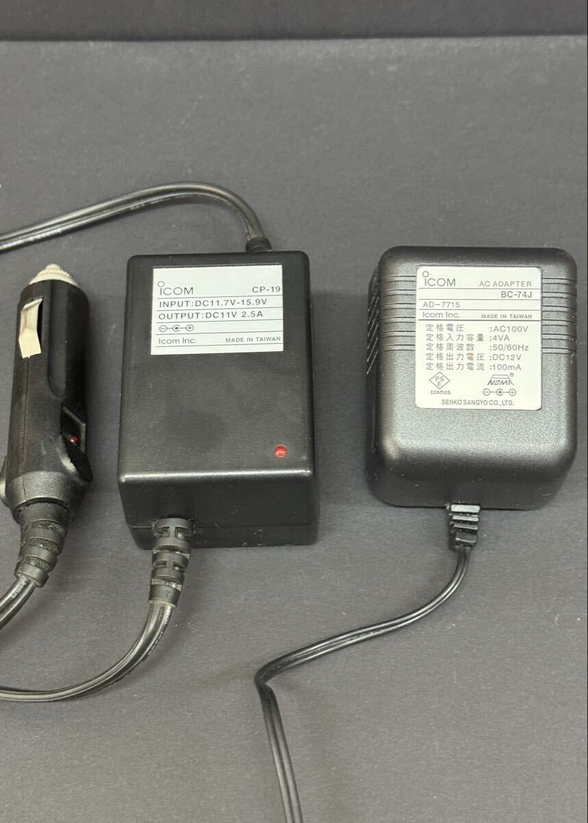 【中古品】アイコム IC-T90 ハンディ無線機 ICOM アマチュア無線機 50/144/430MHz トライバンド FMトランシーバー_画像4