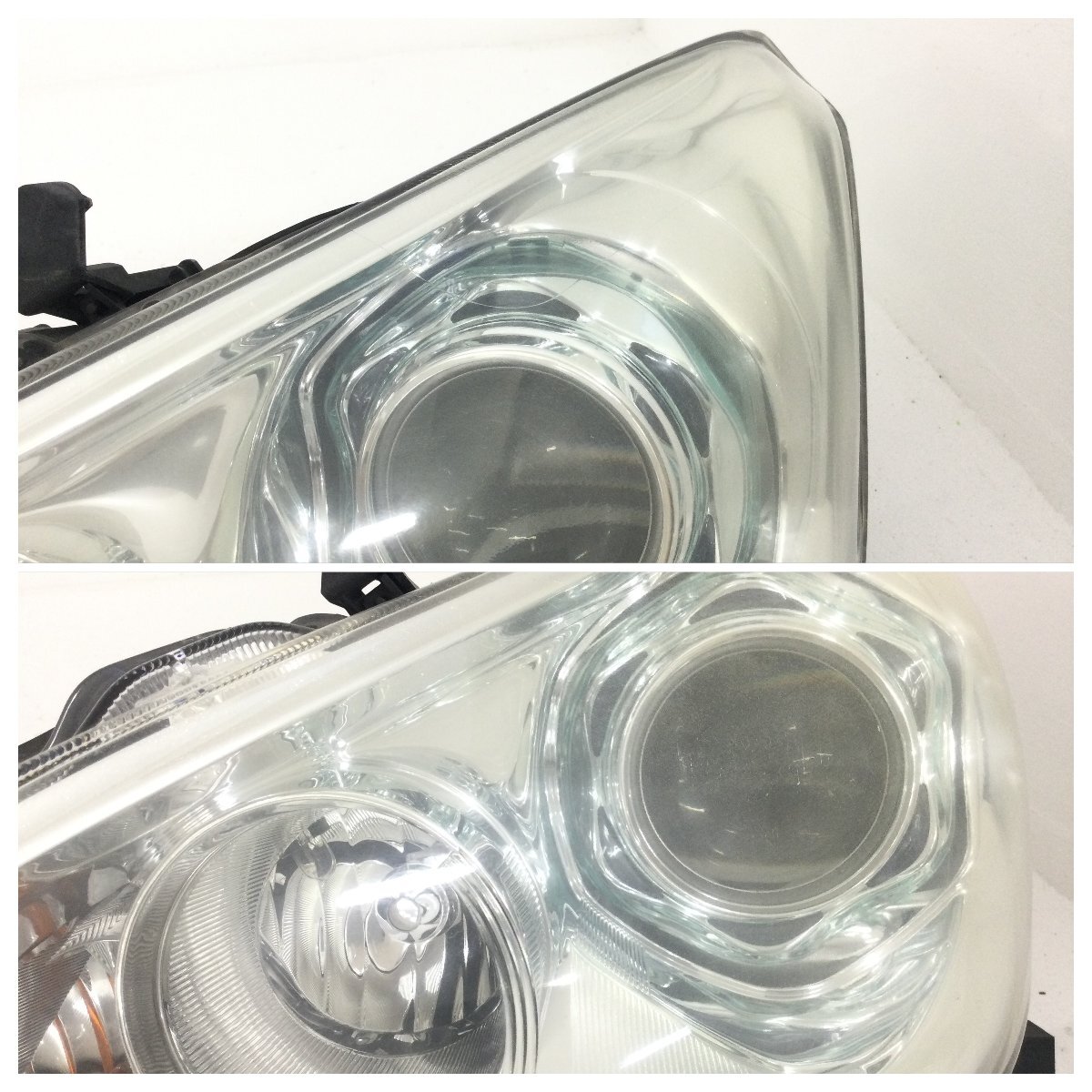 売り切り！ 日産 Y51 フーガ 前期 純正 HID ヘッドライト 左右セット AFS有 KOITO 100-23035 　　　　　　　2502546 2J5-1 理　_画像3