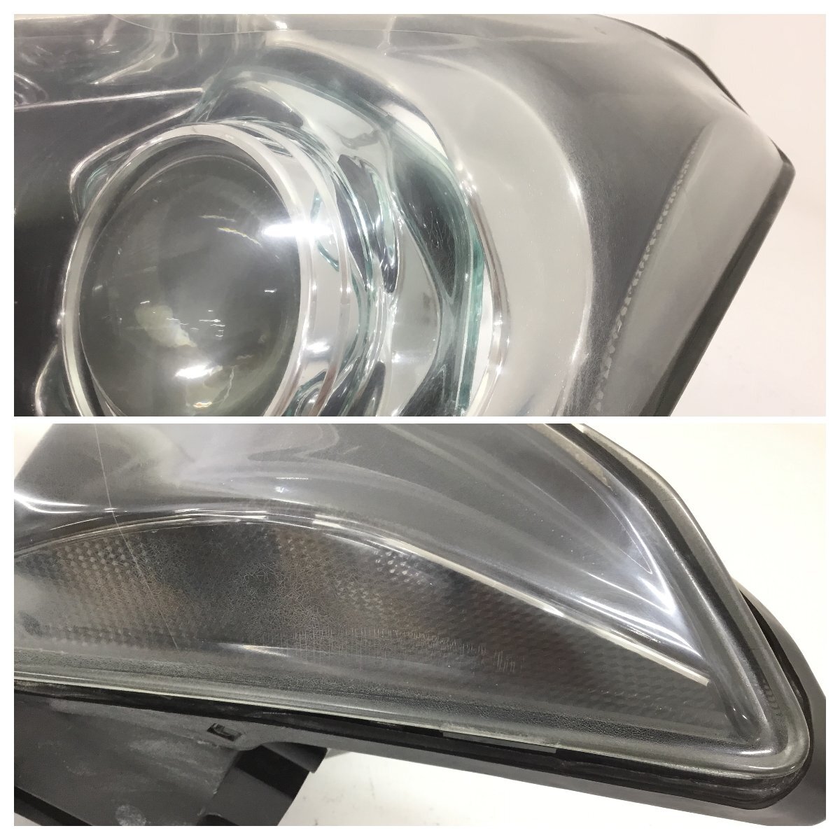 日産 51 フーガ 前期 純正 HID ブラックハウジング ヘッドライト 左右 セット KOITO 100-23035　　　　　　　　　　　　2502611 2L1-4 村_画像4