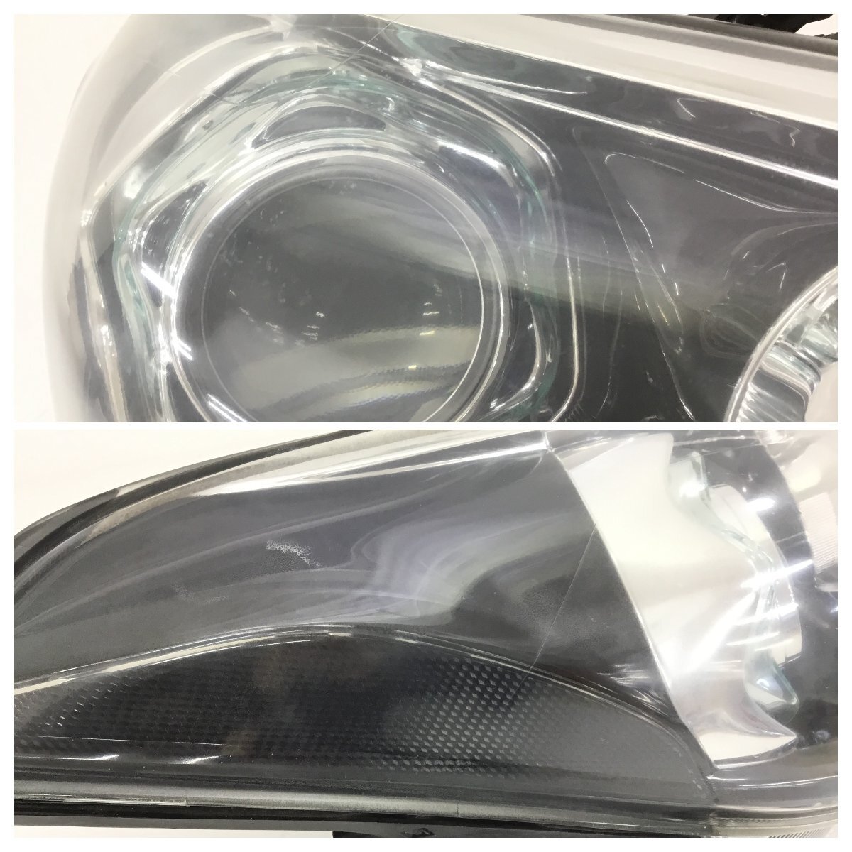 日産 51 フーガ 前期 純正 HID ブラックハウジング ヘッドライト 左右 セット KOITO 100-23035　　　　　　　　　　　　2502611 2L1-4 村_画像5